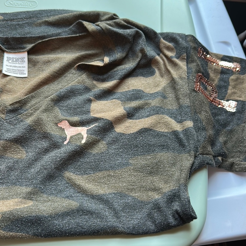PINK Camo Tee